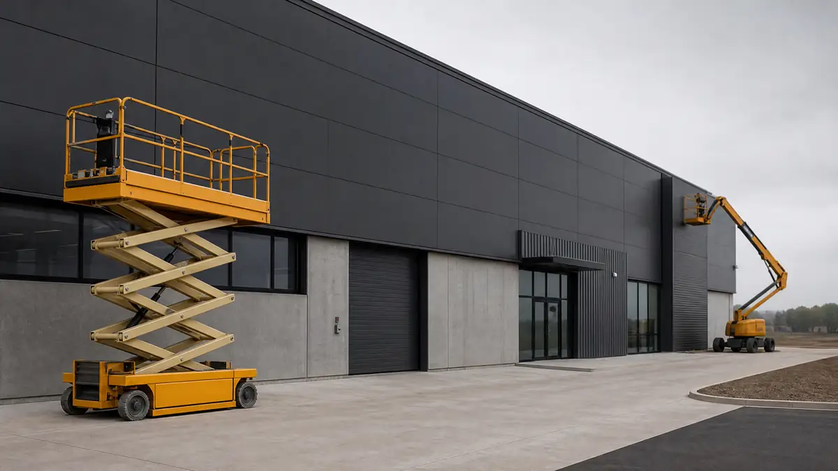 Aerial Lifts jobsite access in Augusta