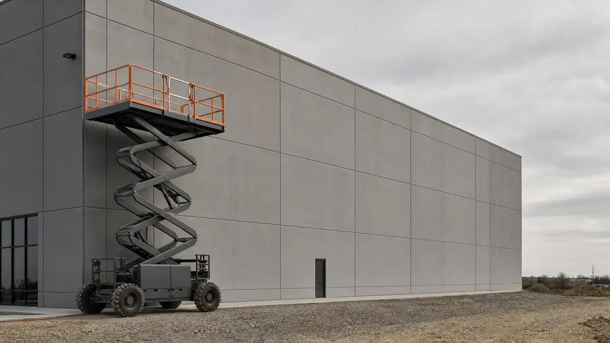 Telescopic Boom Lifts jobsite access in Augusta